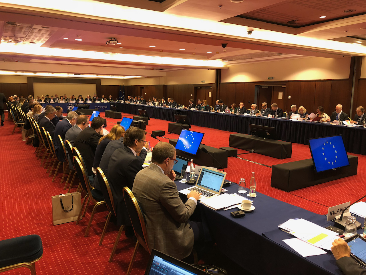 Referencia s viacjazyčným tlmočením, ozvučením, mikrofónmi a projekciou #2